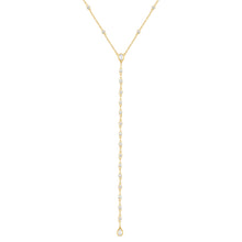 14K GOLD DIAMOND SABRINA LARIAT