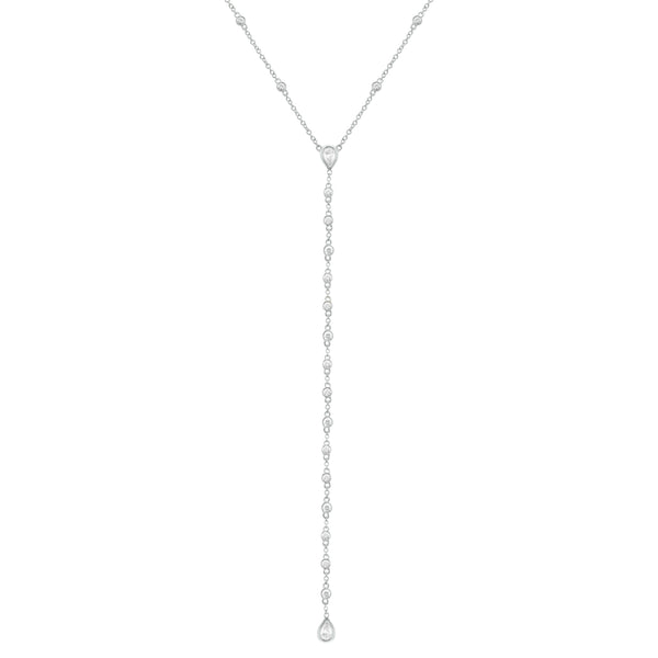 14K GOLD DIAMOND SABRINA LARIAT