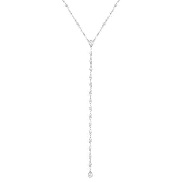 14K GOLD DIAMOND SABRINA LARIAT