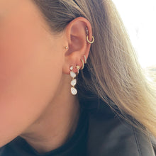 14K GOLD DIAMOND FELICIA EARRINGS