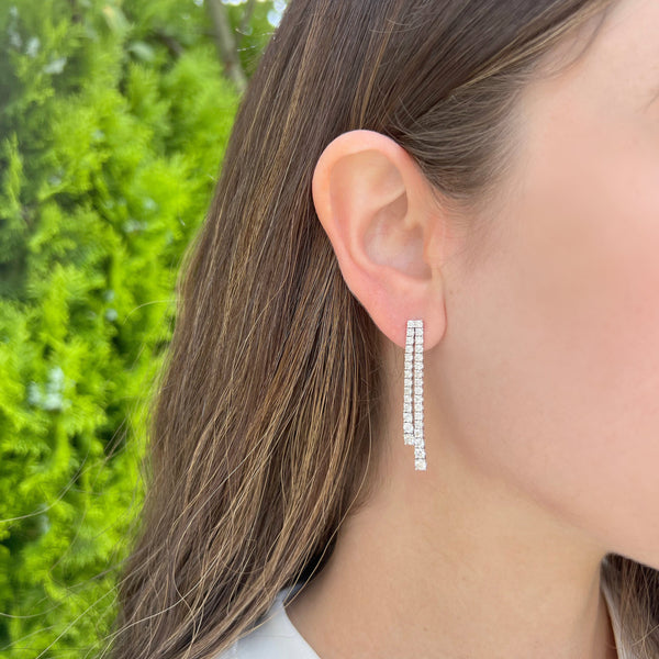 14K GOLD DIAMOND KAITLYN EARRINGS