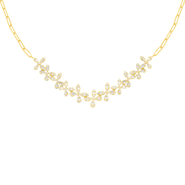 14K GOLD DIAMOND MARIE NECKLACE