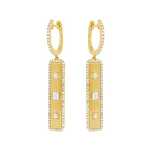 14K GOLD DIAMOND BLAIRE EARRINGS