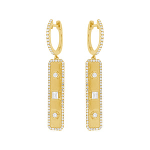 14K GOLD DIAMOND BLAIRE EARRINGS