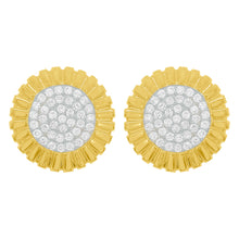 14K GOLD DIAMOND ANNETTE STUDS