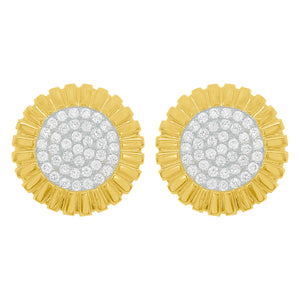 14K GOLD DIAMOND ANNETTE STUDS