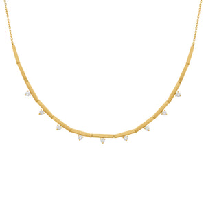 14K GOLD DIAMOND KIMMY NECKLACE