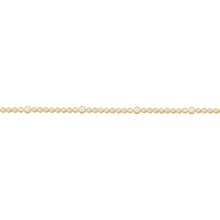 14K GOLD DIAMOND EVA BEZEL BRACELET