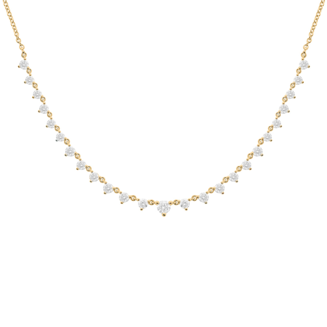 14K GOLD DIAMOND MARABELLE NECKLACE