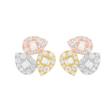14K GOLD DIAMOND MEDIUM EVIE PEAR STUDS