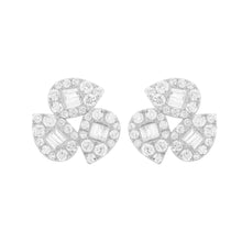 14K GOLD DIAMOND MEDIUM EVIE PEAR STUDS