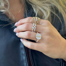 14K GOLD DIAMOND VANESSA RING