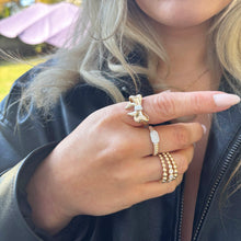 14K GOLD DIAMOND BRIA RING