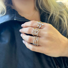 14K GOLD DIAMOND HEATHER RING