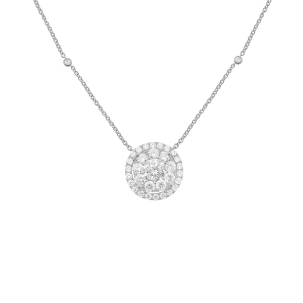 18K GOLD DIAMOND MEDIUM NORA NECKLACE