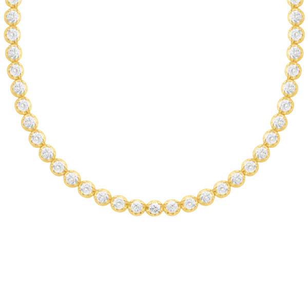 14K GOLD 5.50 CT DIAMOND ADDISON CHOKER