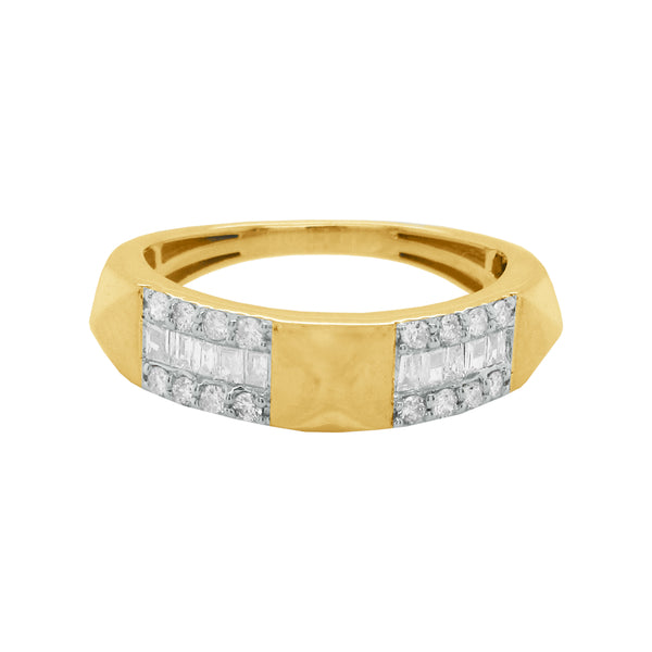 14K GOLD DIAMOND CORA RING