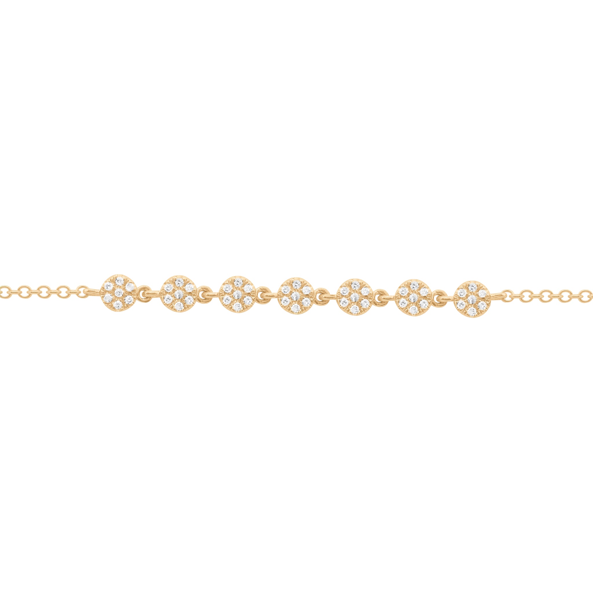 14K GOLD DIAMOND SARAH BRACELET – Jen K Online