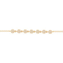 14K GOLD DIAMOND SARAH BRACELET