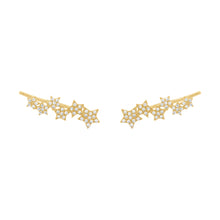 14K GOLD DIAMOND SIERRA STAR CRAWLERS