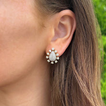 14K GOLD DIAMOND LIAT EARRINGS