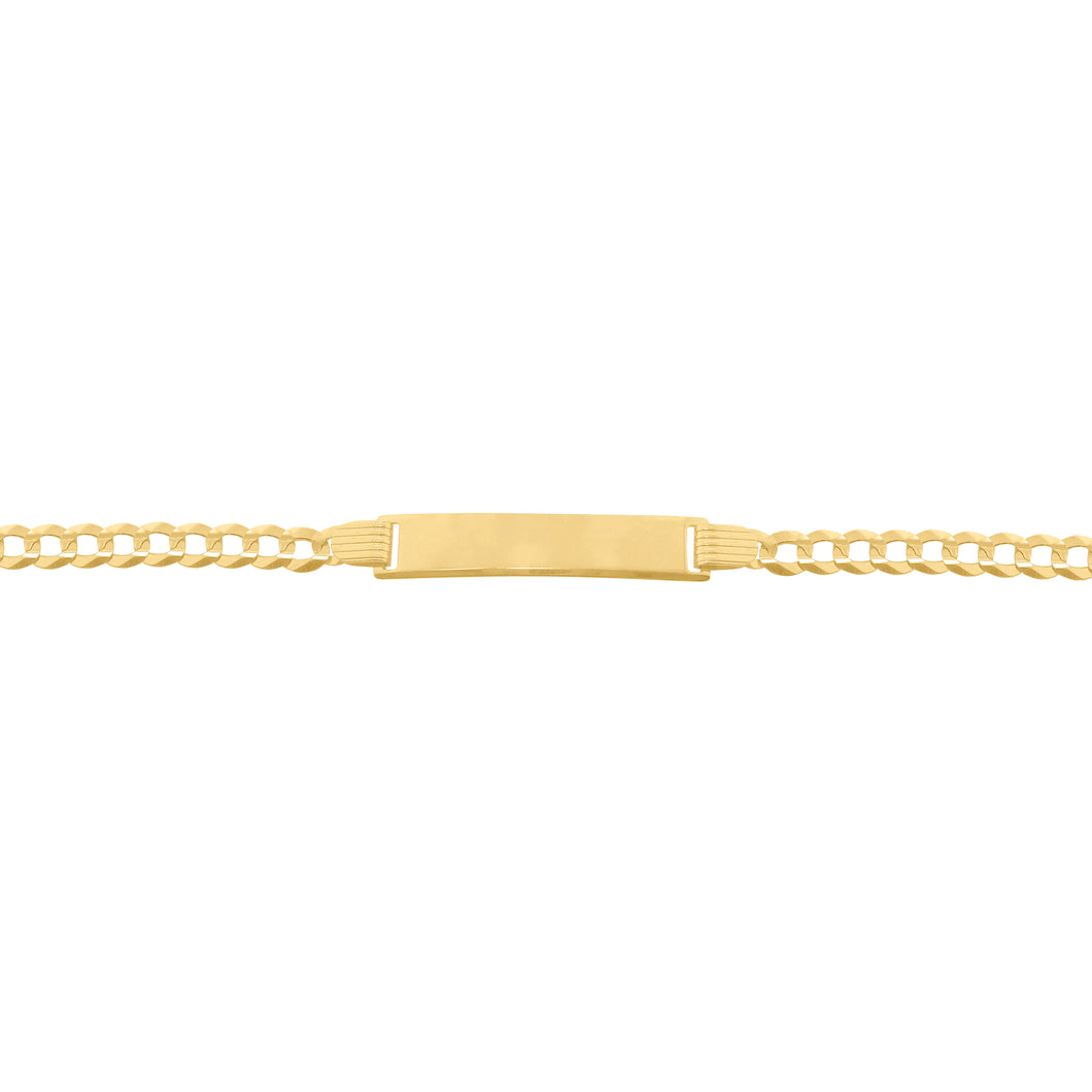 14K GOLD DARA ID BRACELET