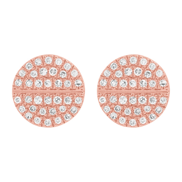 14K GOLD DIAMOND LEXI STUDS