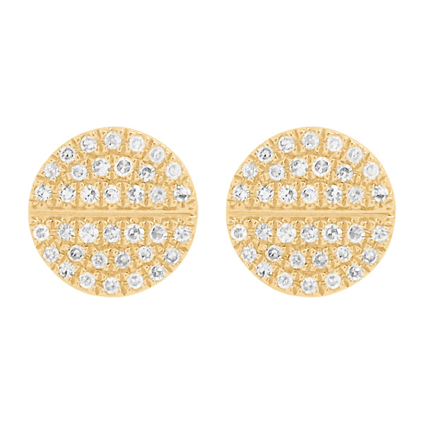 14K GOLD DIAMOND LEXI STUDS