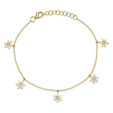 14K GOLD DIAMOND IZZY BRACELET