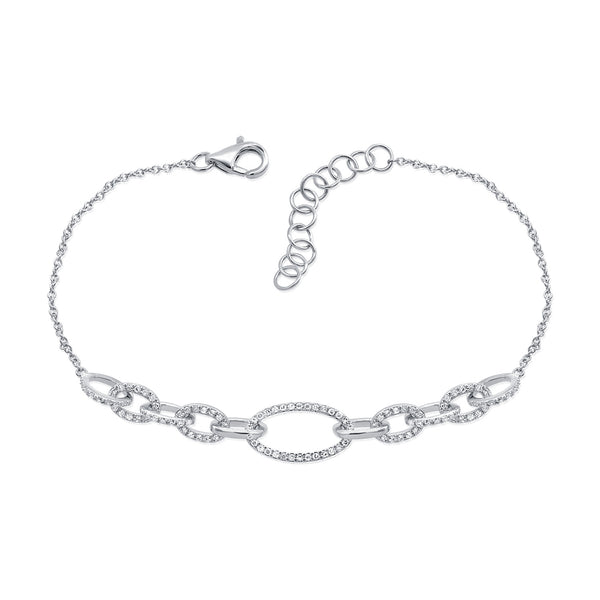 14K GOLD DIAMOND NELLY BRACELET