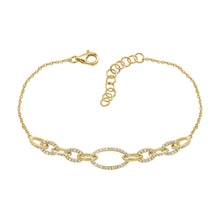 14K GOLD DIAMOND NELLY BRACELET