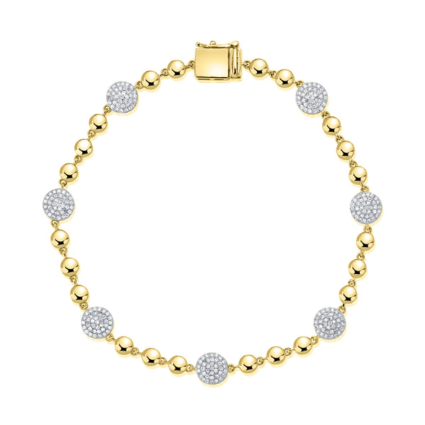 14K GOLD DIAMOND LOLA BRACELET