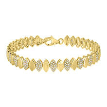 14K GOLD DIAMOND MILA MARQUISE BRACELET