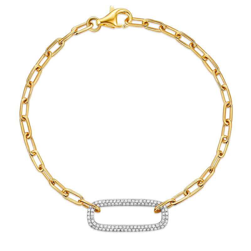 14K GOLD DIAMOND BRIDGETTE BRACELET