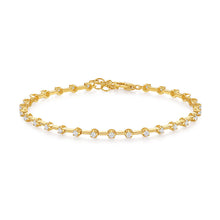 14K GOLD DIAMOND REBECCA BRACELET