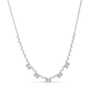 14K GOLD DIAMOND MORGAN NECKLACE