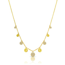 14K GOLD DIAMOND ROWAN NECKLACE