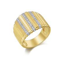 14K GOLD DIAMOND DIANA RING