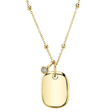 14K GOLD DIAMOND NAOMI NECKLACE