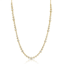14K GOLD DIAMOND ALEXIS BEZEL NECKLACE