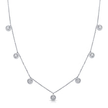14K GOLD DIAMOND JILLIANNE BEZEL NECKLACE