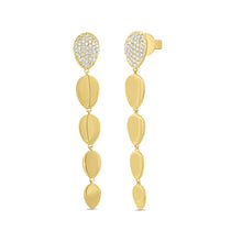 14K GOLD DIAMOND COURTNEY EARRINGS
