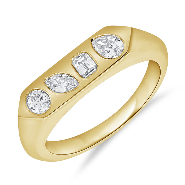 14K GOLD DIAMOND MANDY RING