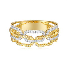 14K GOLD DIAMOND CICI RING