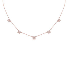 14K GOLD DIAMOND BRIELLE BUTTERFLY NECKLACE