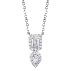 14K GOLD DIAMOND MATILDA NECKLACE