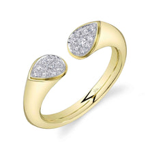 14K GOLD DIAMOND SIMONE RING