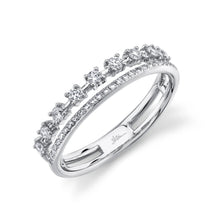 14K GOLD DIAMOND EVA RING