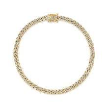 14K GOLD DIAMOND TYLER CUBAN BRACELET