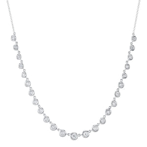 14K GOLD DIAMOND DANIELLA NECKLACE